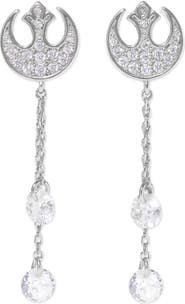 Girls Crew Star Wars™ Rebel Alliance Insignia Cubic Zirconia Drop Earrings
