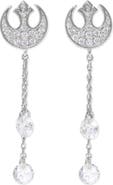 Girls Crew Star Wars™ Rebel Alliance Insignia Cubic Zirconia Drop Earrings