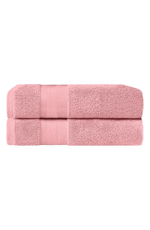 Aria 2-Piece Turkish Cotton Bath Towels