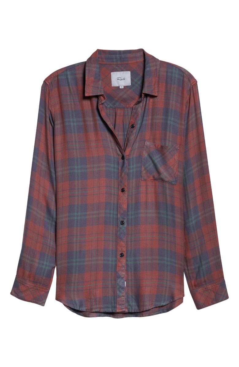 Rails Hunter Plaid Button-Up Shirt, Alternate, color, 