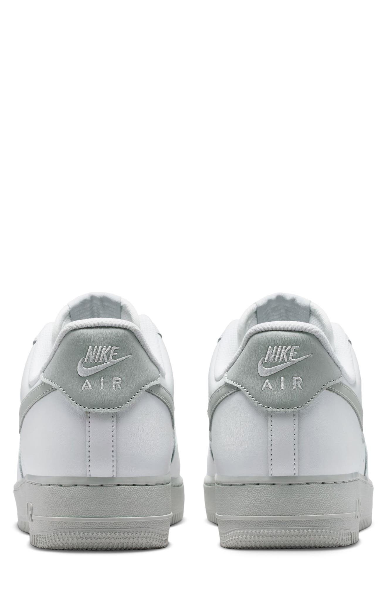 Air Force 1 '07 Basketball Sneaker, Alternate, color, SUMMIT WHITE/ STRATA GREY