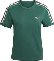 adidas Originals 3-Stripes Slim Fit T-Shirt