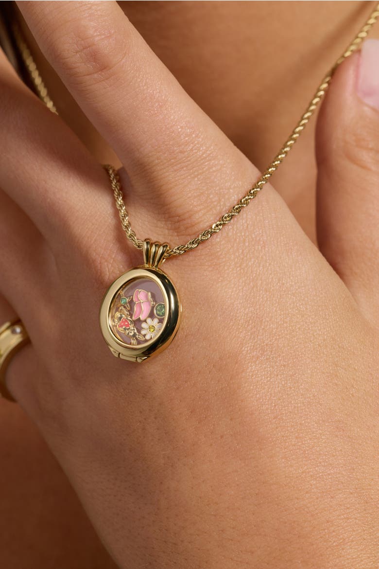 Garden Party Shaker Pendant, Alternate, color, Gold