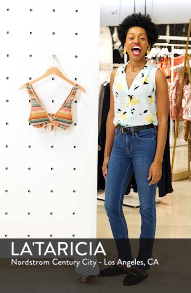 West Village Triangle Bikini Top, sales video thumbnail