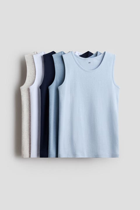 5-pack cotton tank tops