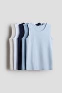 H&M 5-pack Cotton Vest Tops