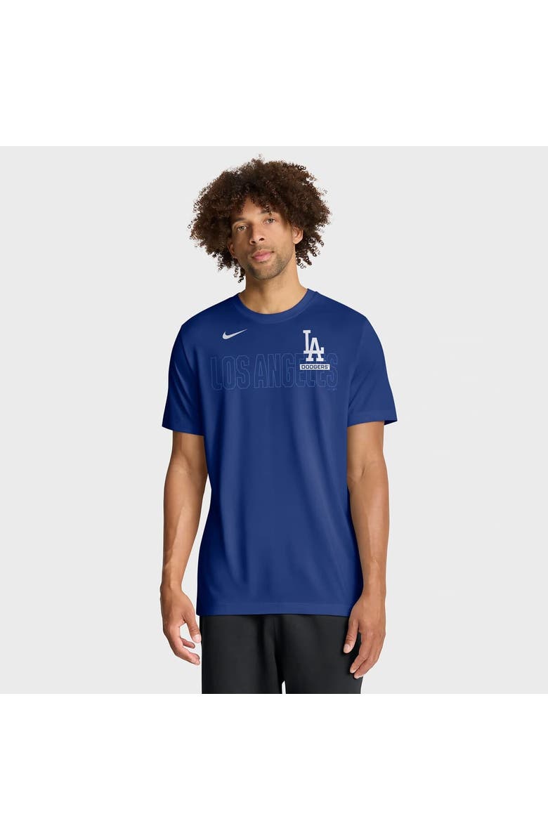 Nike Men's Nike Royal Los Angeles Dodgers Knockout Team Legend Dri-FIT T-Shirt, Main, color, Royal