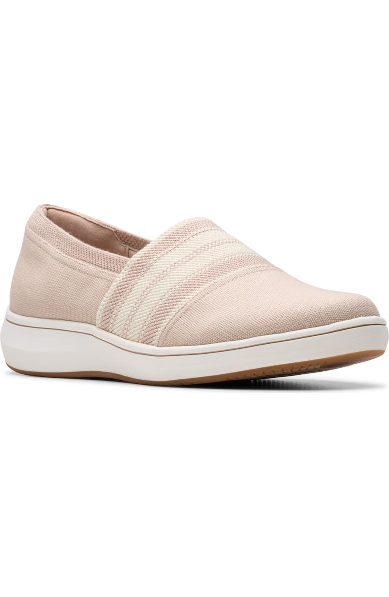 Clarks<sup>®</sup> Breeze Sky Mist Slip-On Sneaker, Main, color, Sand