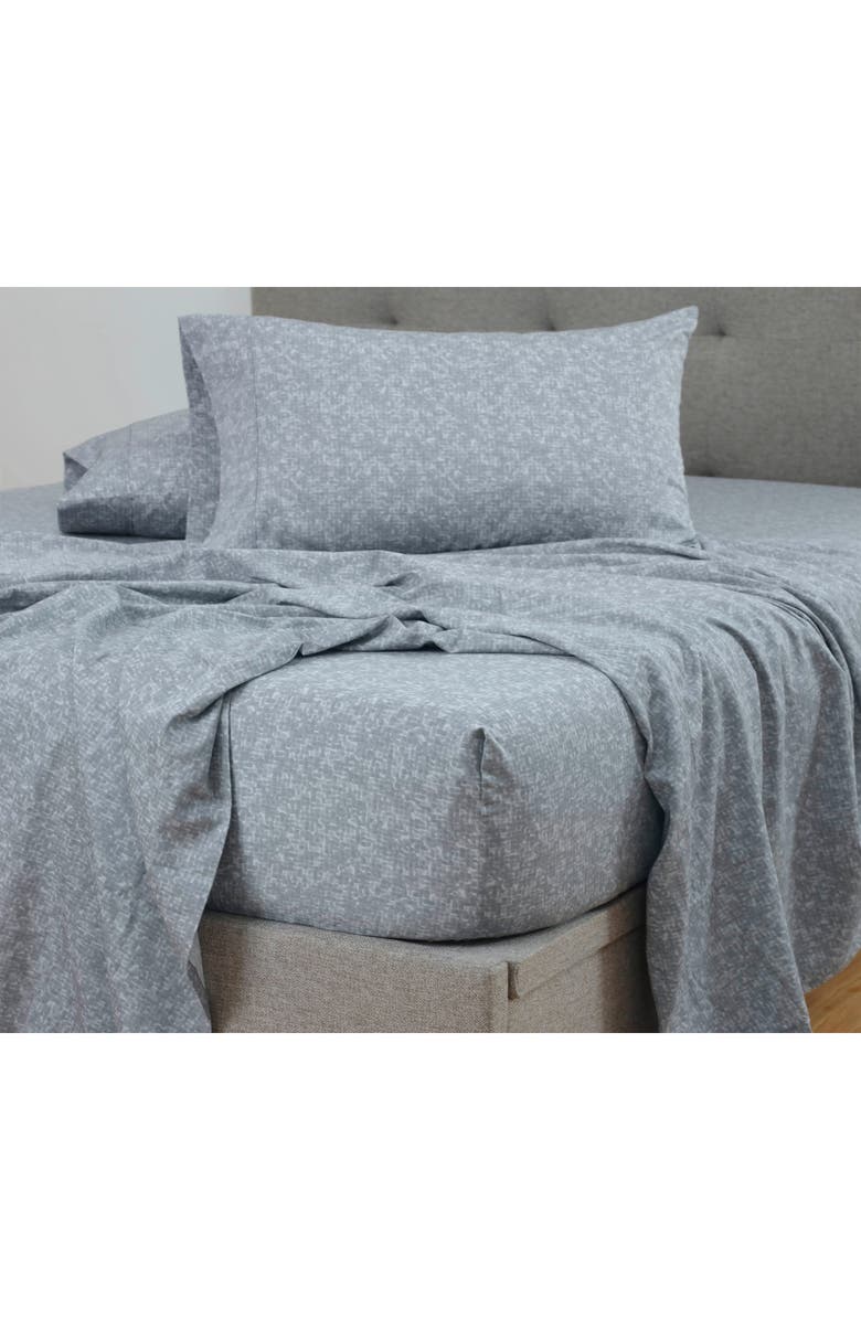 Martex Restore Echo Sheet Set, Alternate, color, Charcoal