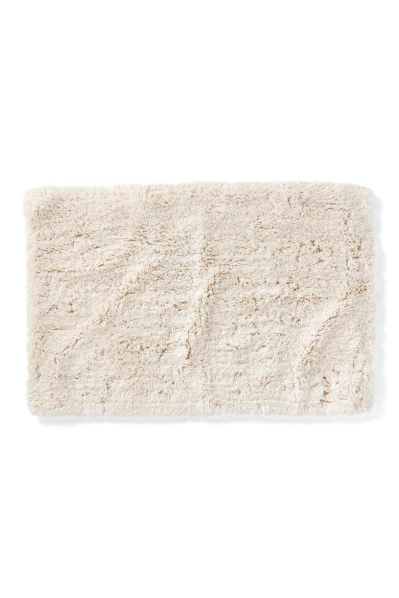 Shag Organic Cotton Bath Rug, Main, color, UNDYED