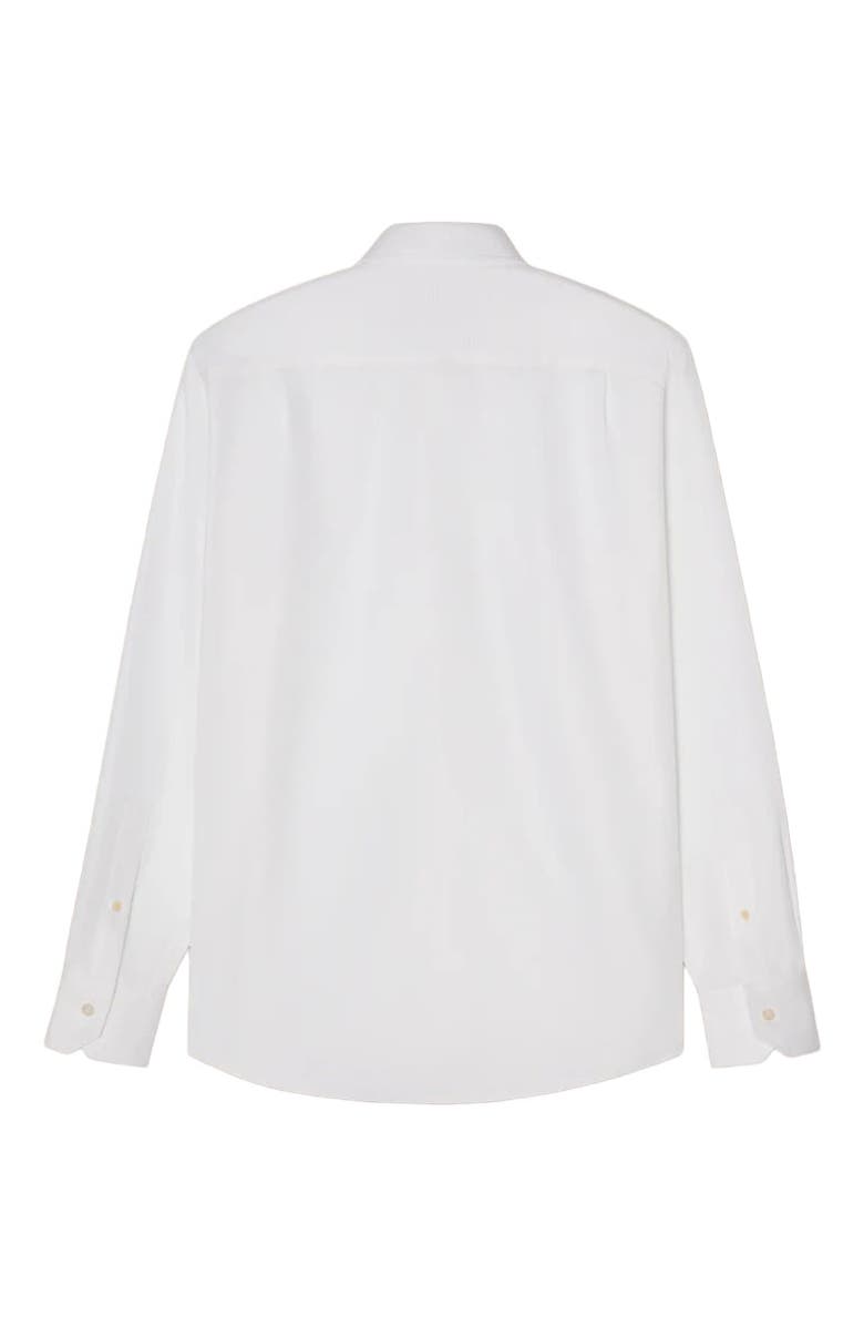 Robert Talbott Reynolds Hopsack Shirt in Classic Fit, Alternate, color, White