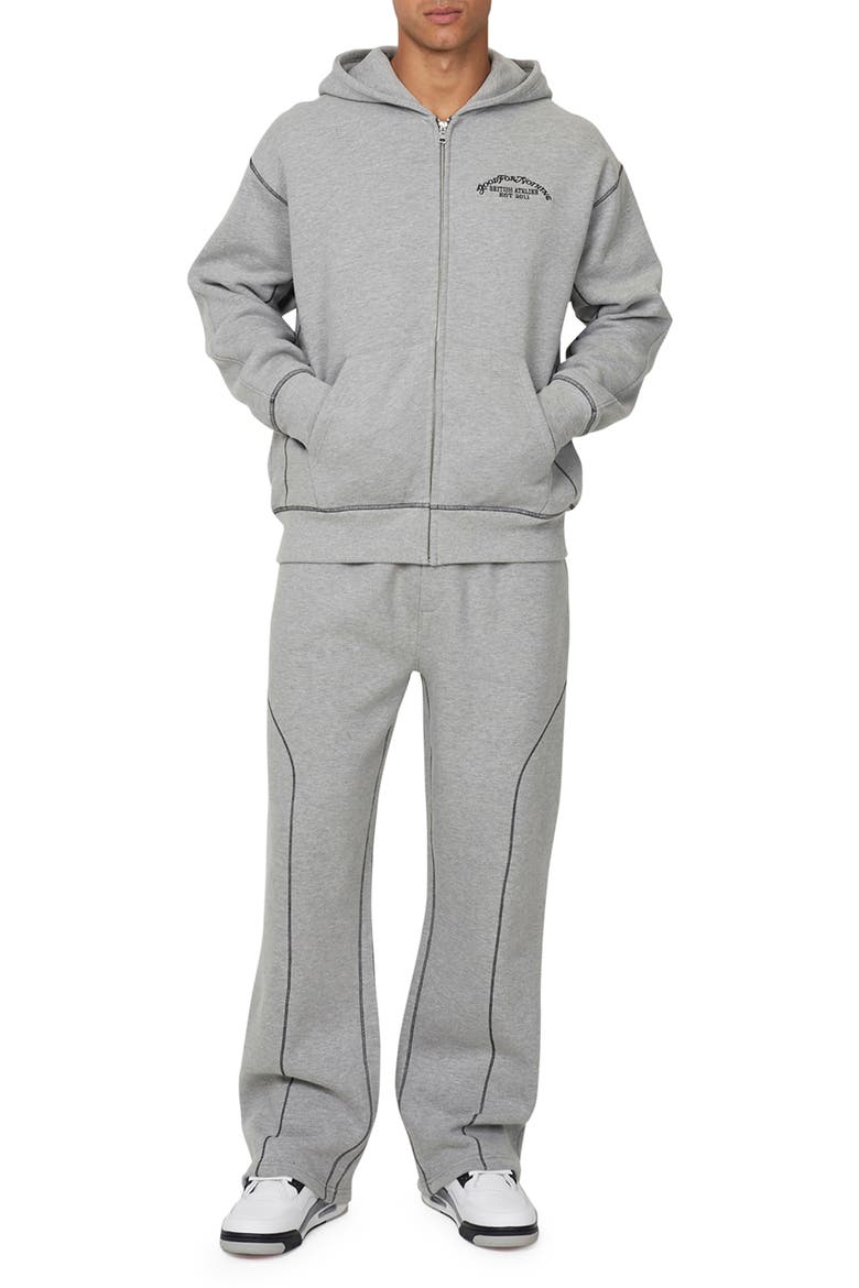 Coverlock Vintage Baggy Jogger, Alternate, color, Grey Marl