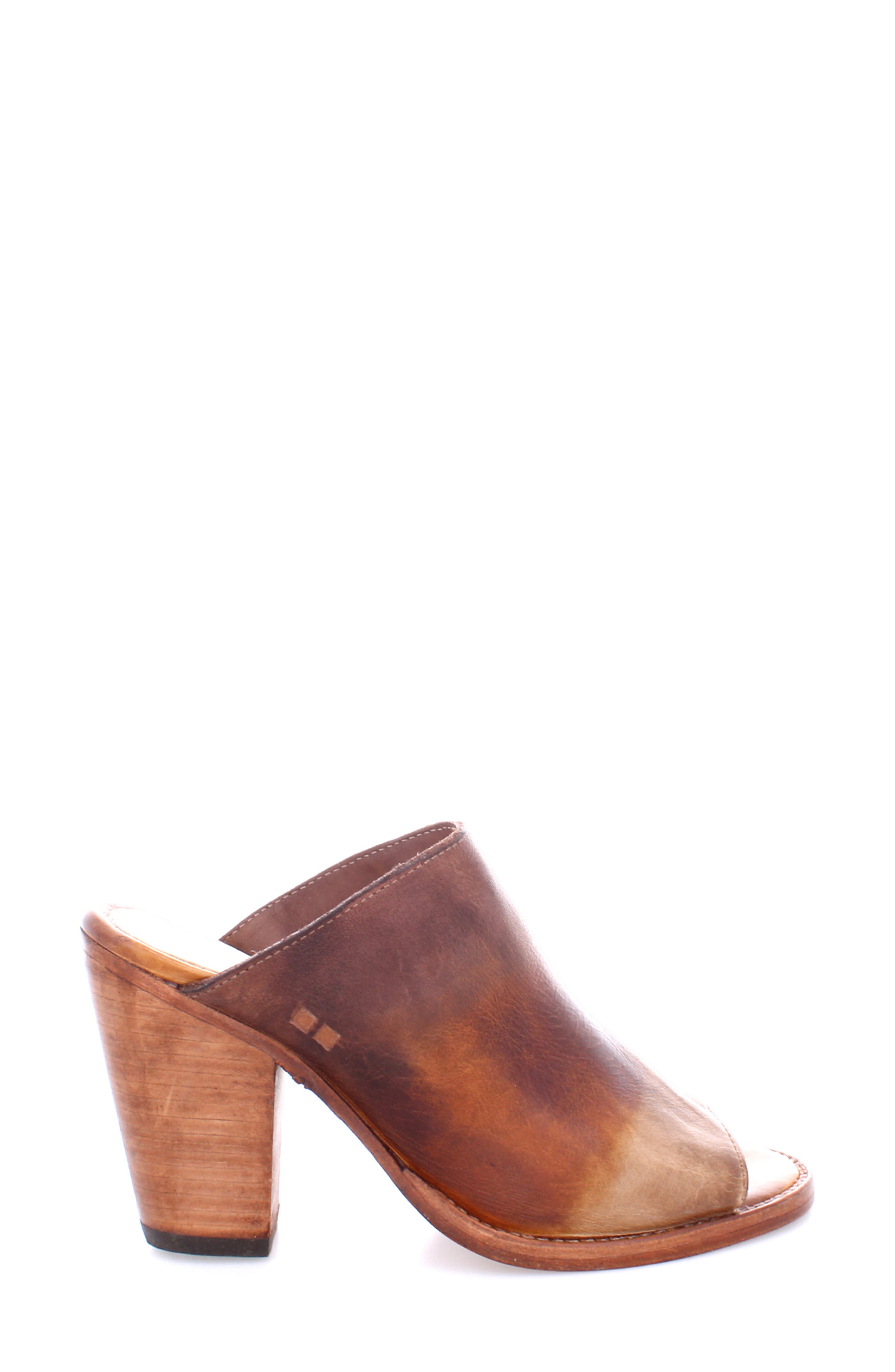 Bed Stu Clavel Peep Toe Mule, Alternate, color, 