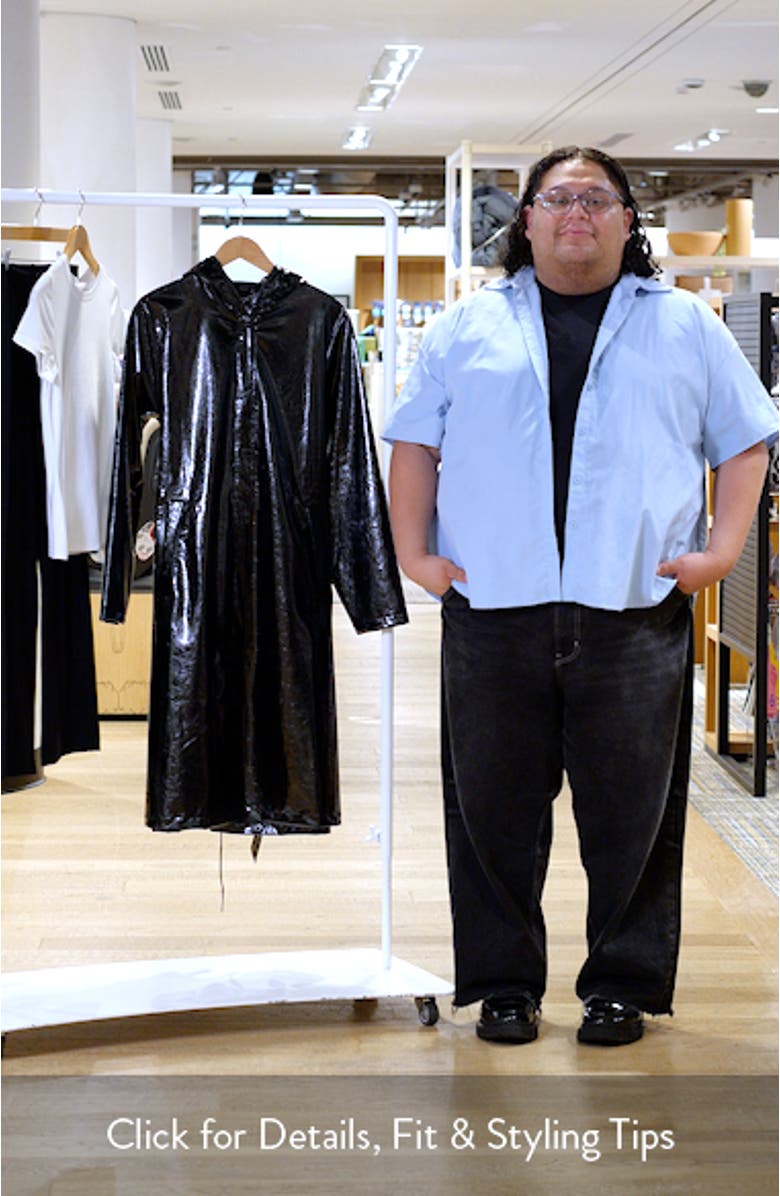 Waterproof A-Line Long Raincoat, sales video thumbnail