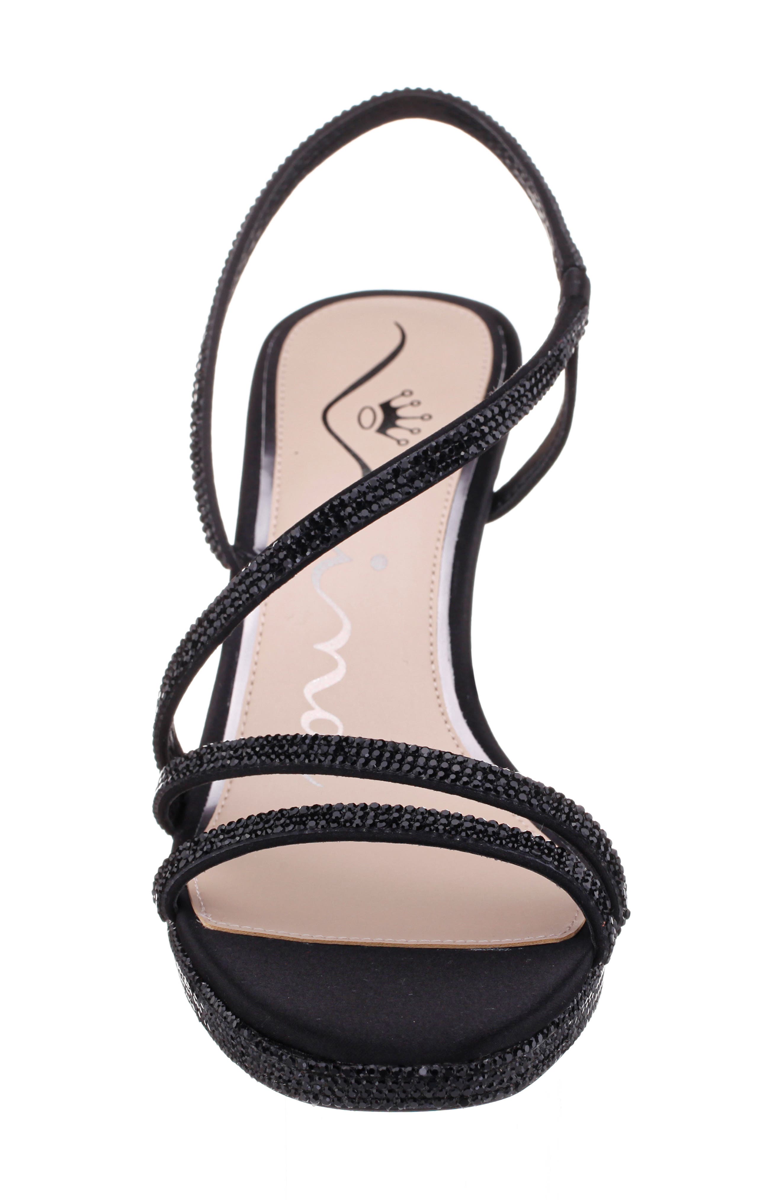 Nina Bo Slingback Sandal, Alternate, color, Black
