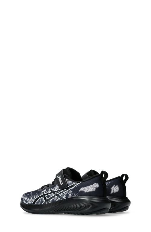 Asics ® Kids' Noosa Tri 16 Running Shoe In Black/white