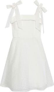 Speechless Kids' Tie Shoulder Chiffon Dress
