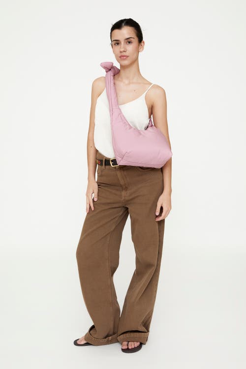 Lefrik Biwa Puffy Mini Bag In Pink