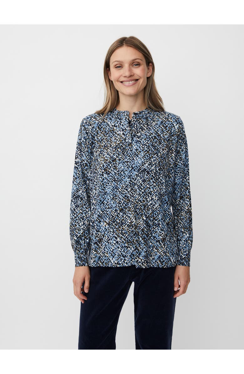 Masai Copenhagen MaBawia Graphic Print Top, Main, color, Proven Blue