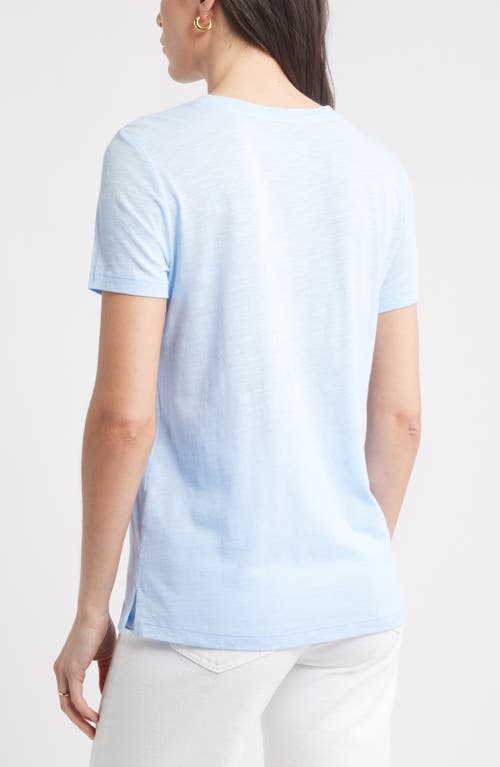 Caslon ® Cotton & Modal T-shirt In Blue