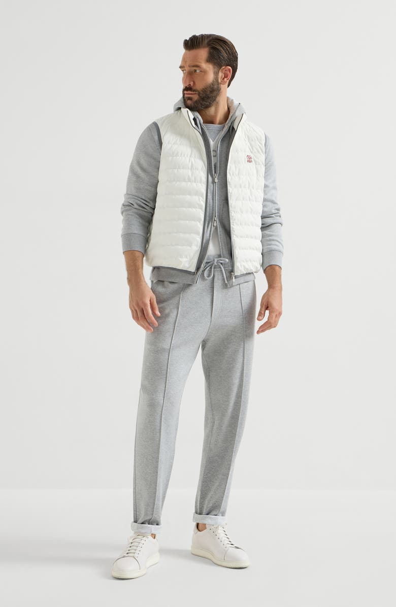 Brunello Cucinelli T-shirt with print, Alternate, color, Off-White