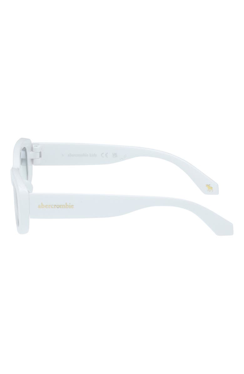 abercrombie kids Kid's Gradient Rectangular Sunglasses, Alternate, color, White / Gradient Blue