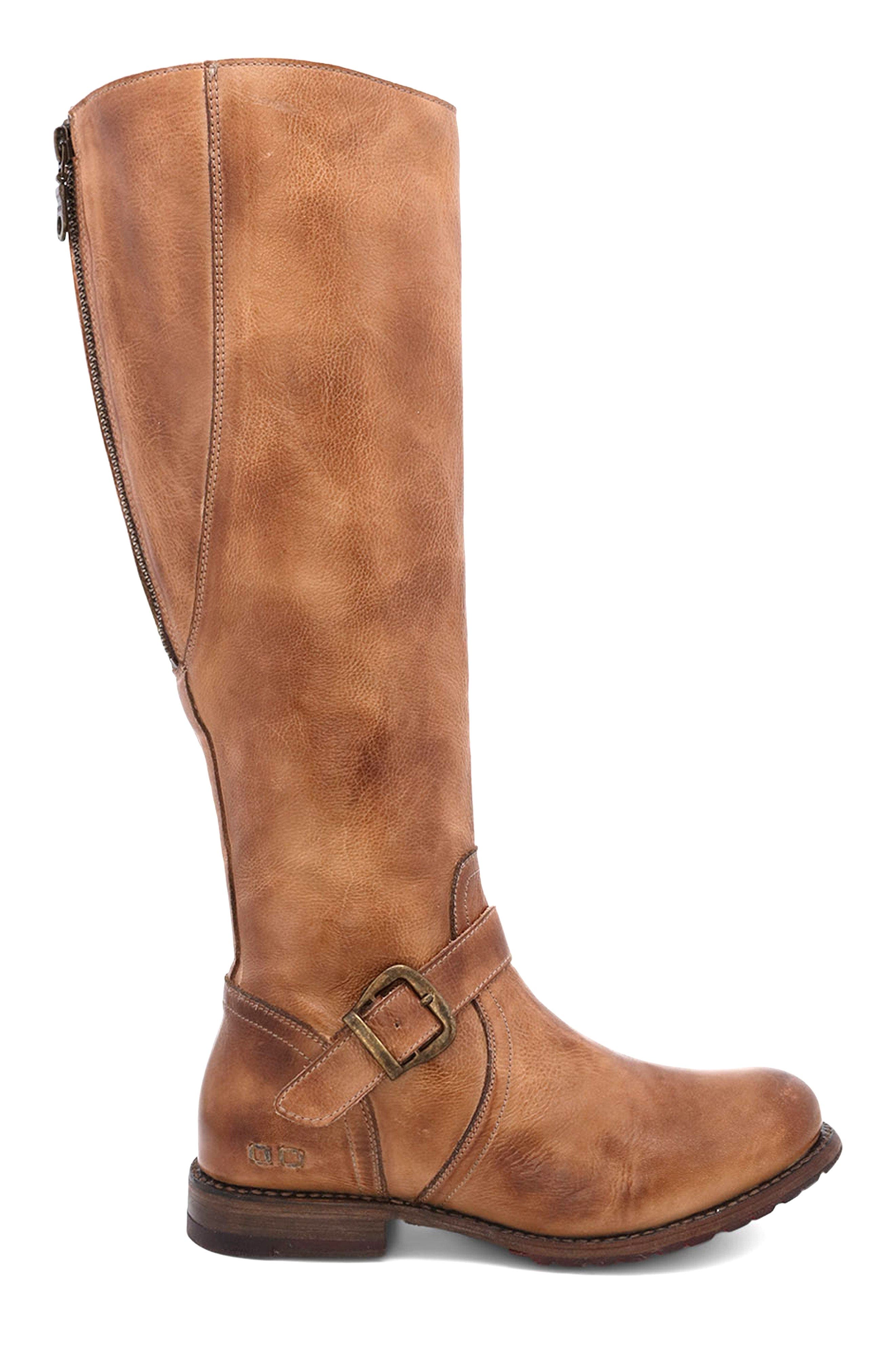 'Glaye' Tall Boot, Alternate, color, TAN RUSTIC