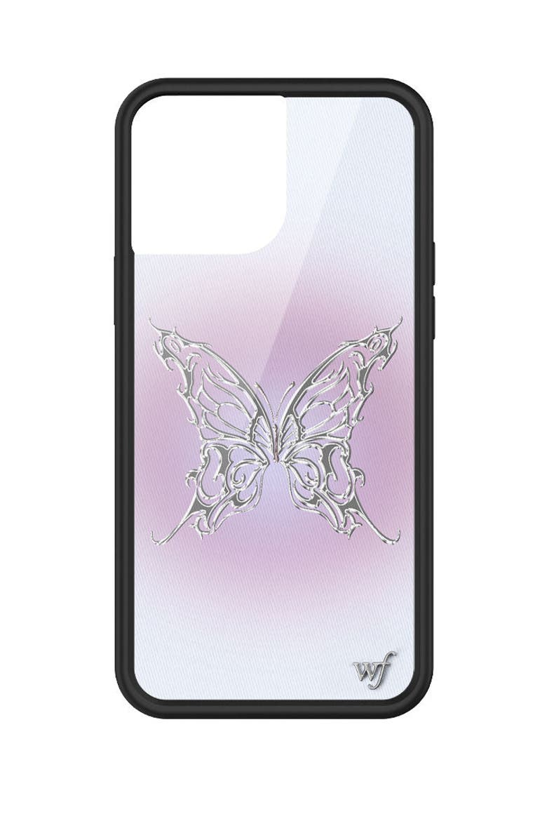 Ai Butterfly iPhone Case, Alternate, color, Purple