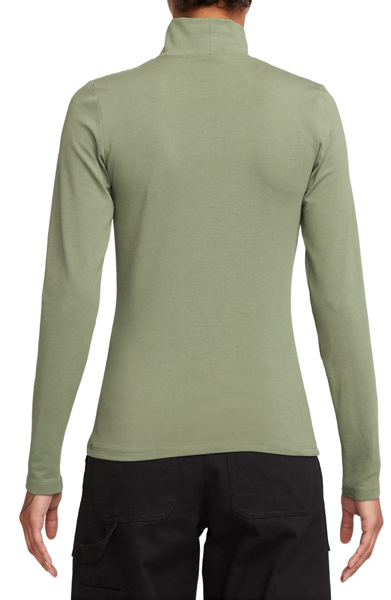 Jordan Mock Neck Long Sleeve Top, Alternate, color,