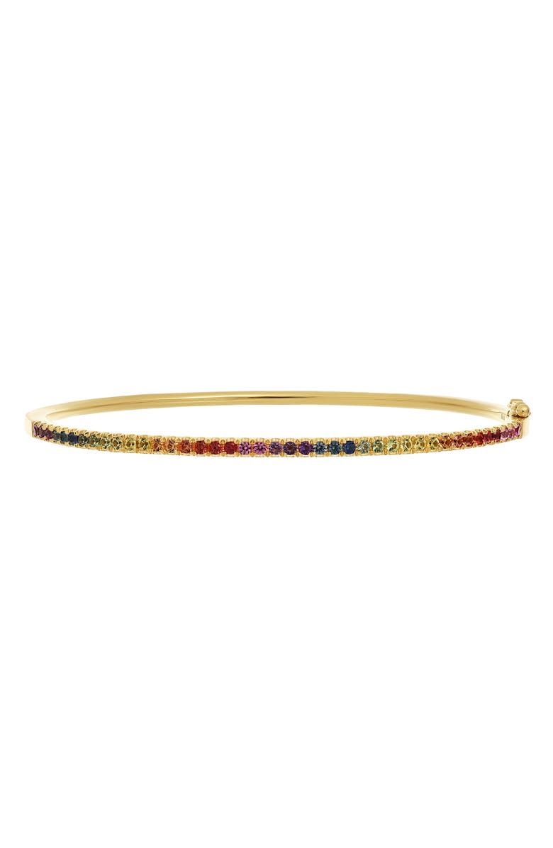 Bony Levy Iris Rainbow Bangle, Main, color, 