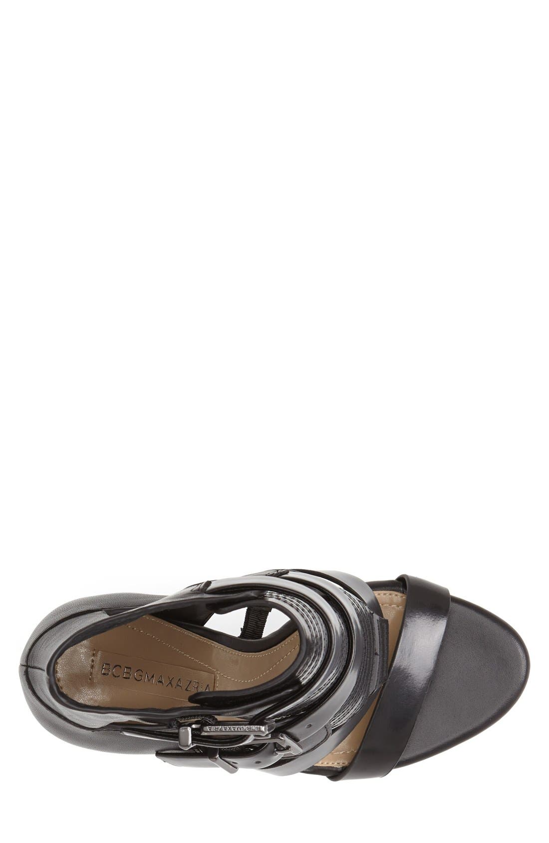 BCBGMAXAZRIA 'Lidelle' Wedge Sandal, Alternate, color, 