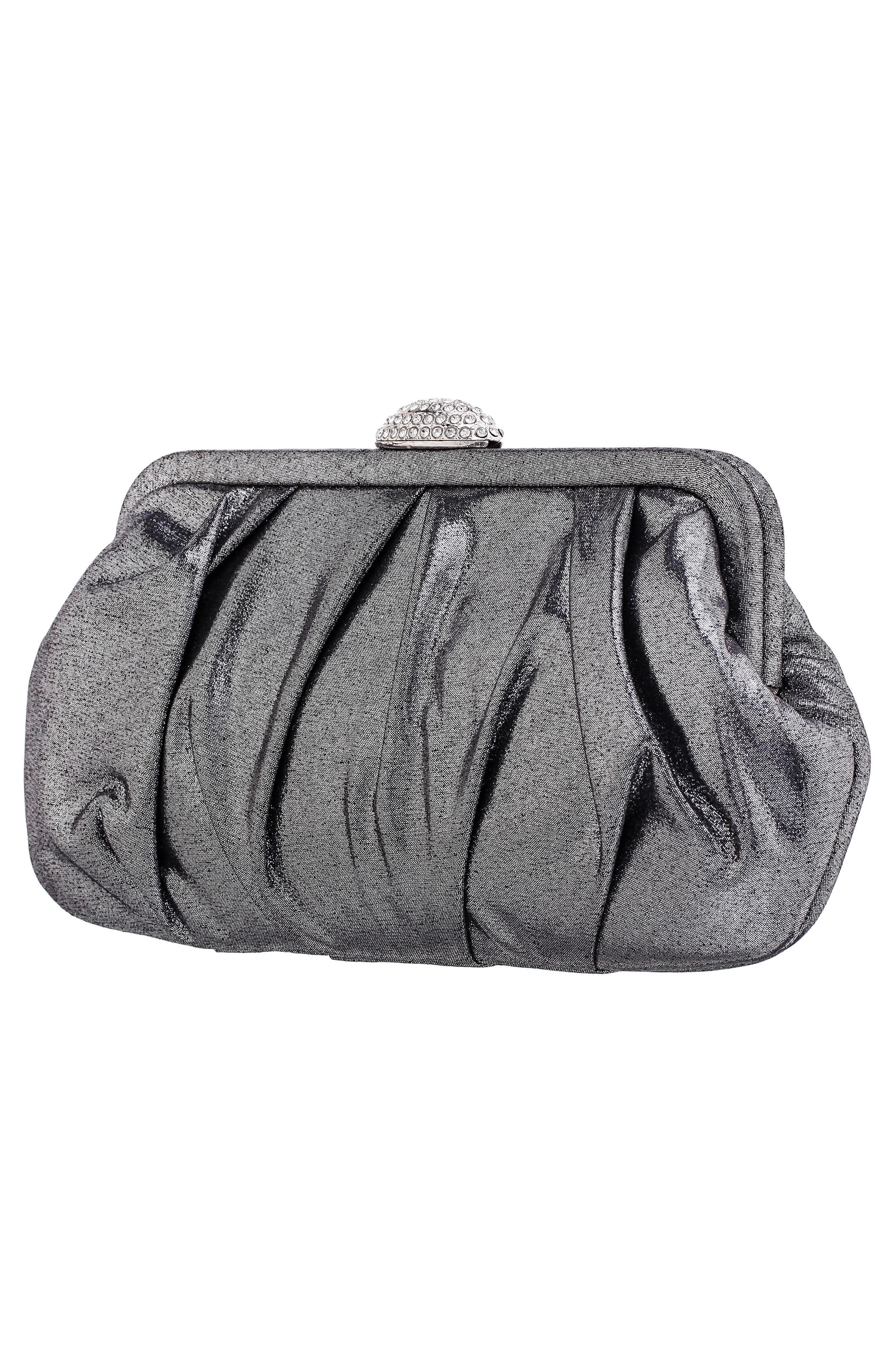 Concord Frame Clutch, Alternate, color, GUNMETAL