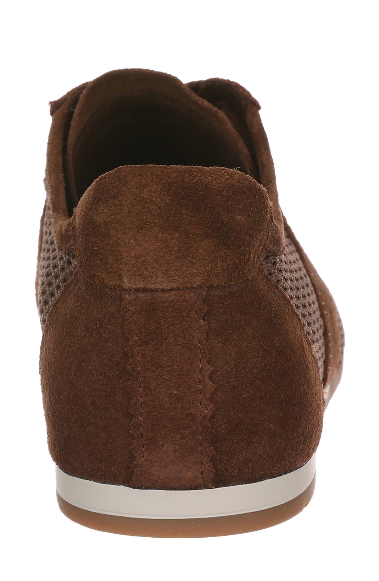 Nordstrom Sirri Openwork Low Top Sneaker, Alternate, color, Brown Brick