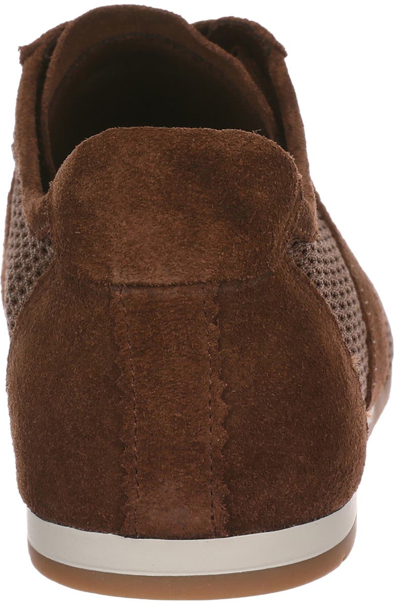 Nordstrom Sirri Openwork Low Top Sneaker, Alternate, color, Brown Brick