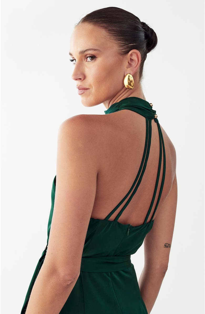 BWLDR Crest Jumpsuit, Alternate, color, Emerald