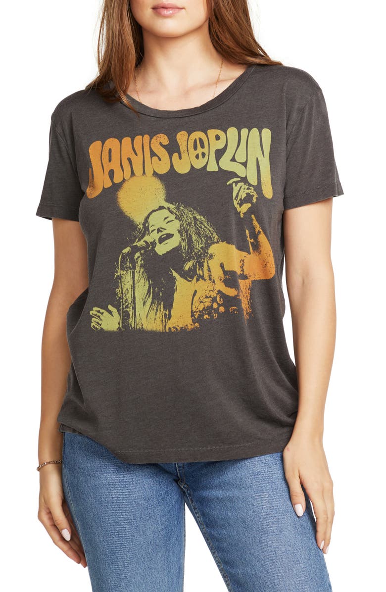 Chaser Janis Joplin Graphic Tee, Main, color,