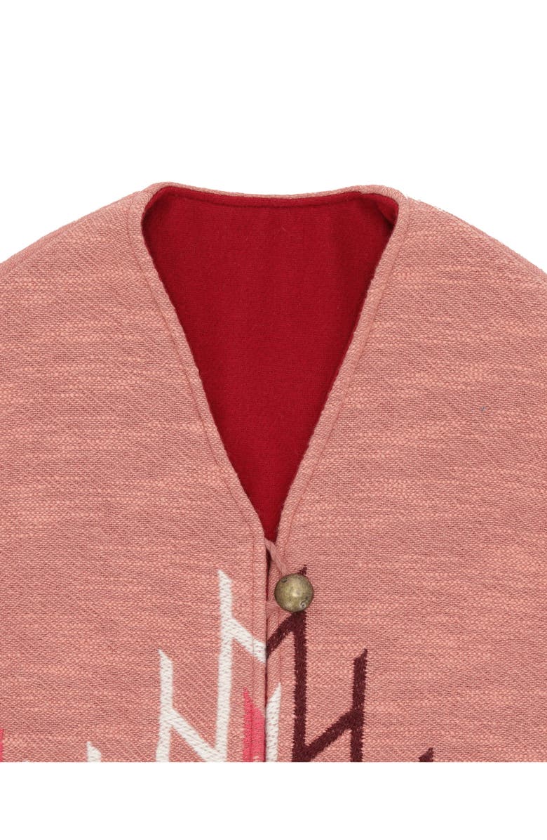 Fortela Navajo Pattern Wool Vest, Alternate, color, Multicolor