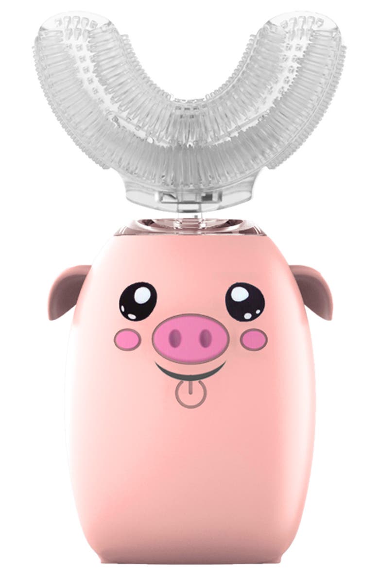 GO SMiLE<sup>®</sup> Baby BLU Picnic the Pig Interactive Sonic Toothbrush, Alternate, color,