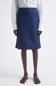 COMING OF AGE Mesh Spacer Knit Skirt