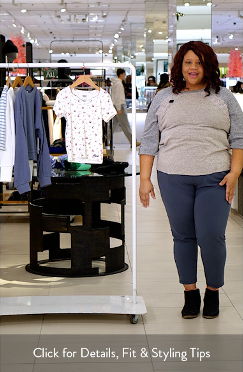 Kids' Floral Pointelle T-Shirt, sales video thumbnail