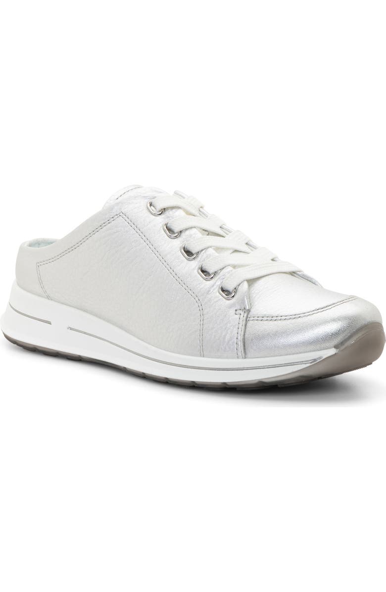 ara Orlando Sneaker, Main, color, Silver Metallic Leather