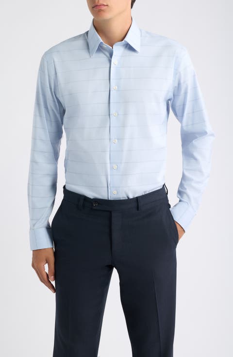 Check Performance Button-Down Shirt