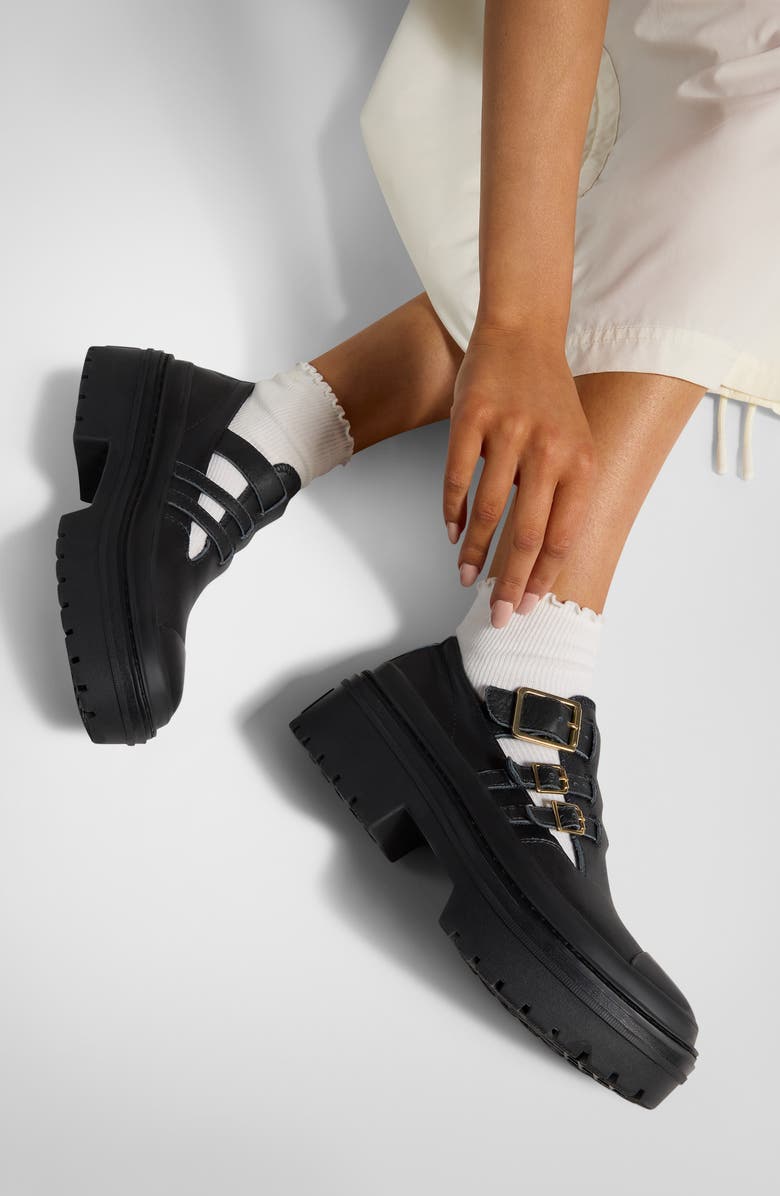 Converse Chuck Taylor<sup>®</sup> All Star<sup>®</sup> Lugged Heel Platform Mary Jane, Alternate, color,