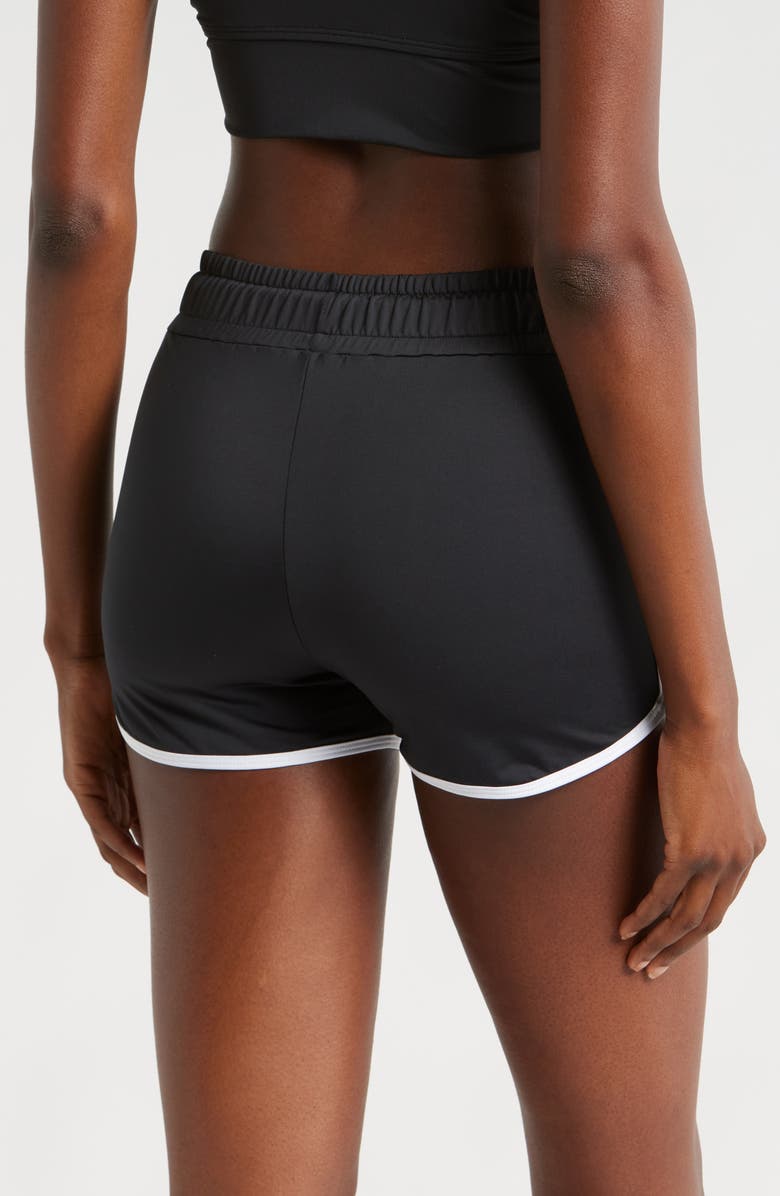 TomboyX High Waist Swim Shorts, Alternate, color, 