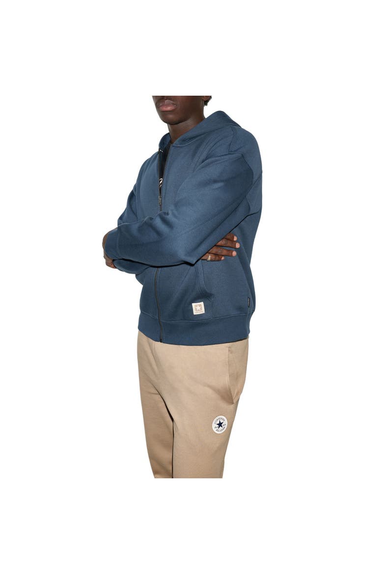 Chore Full Zip Hoodie, Alternate, color, MEDIUM INDIGO