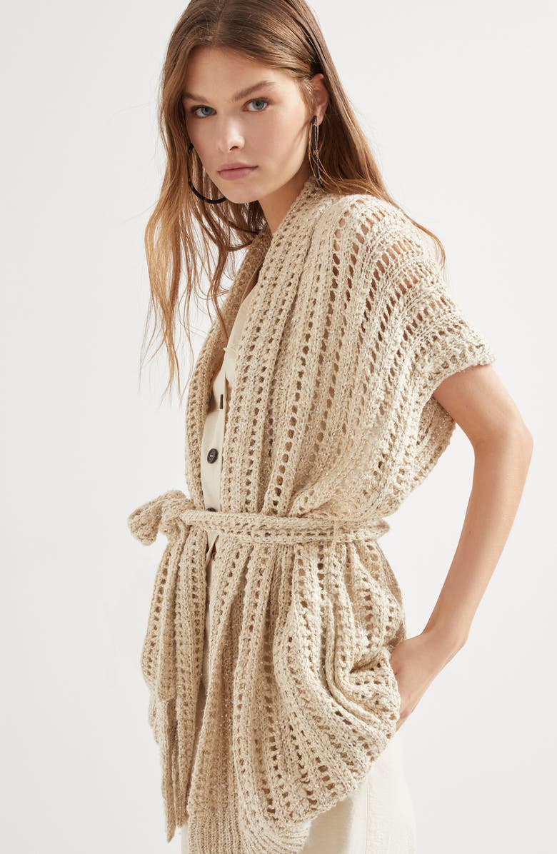 Brunello Cucinelli Dazzling cardigan, Alternate, color, 