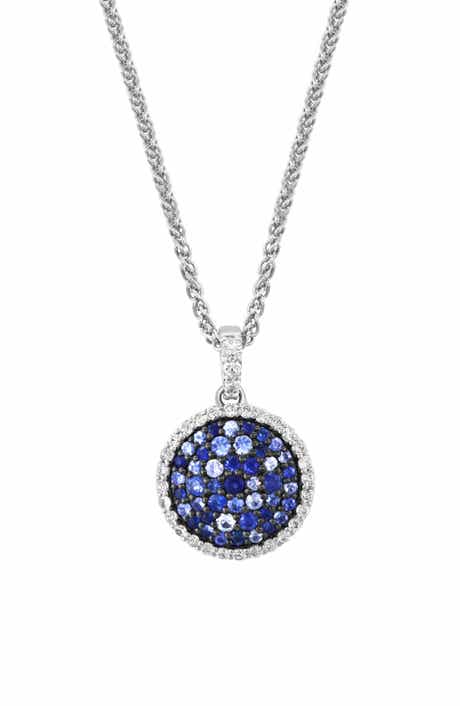 EFFY Sterling Silver Sapphire Pendant Necklace