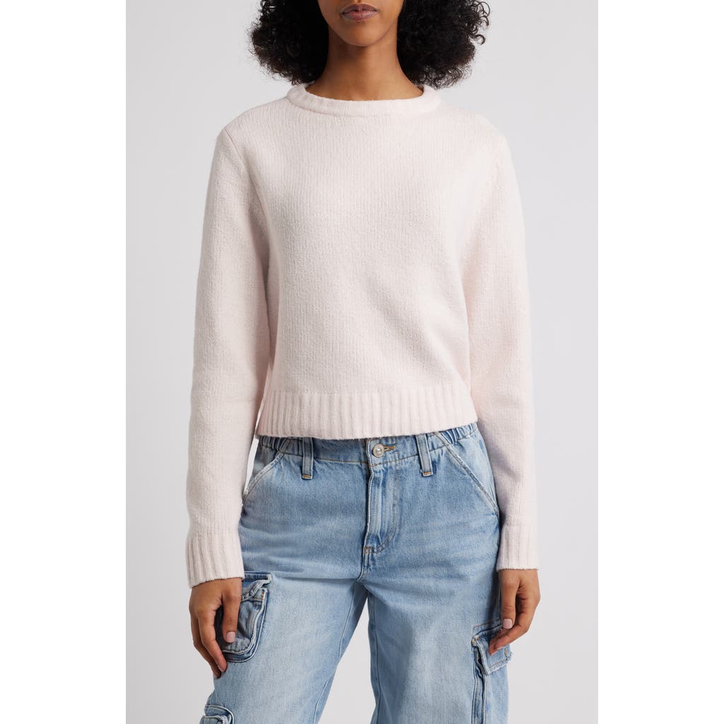 Pacsun Naomi Crewneck Sweater In Pink