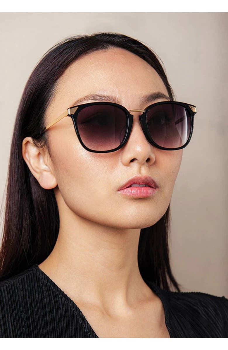 COVRY Vega Sunglasses, Alternate, color, Black