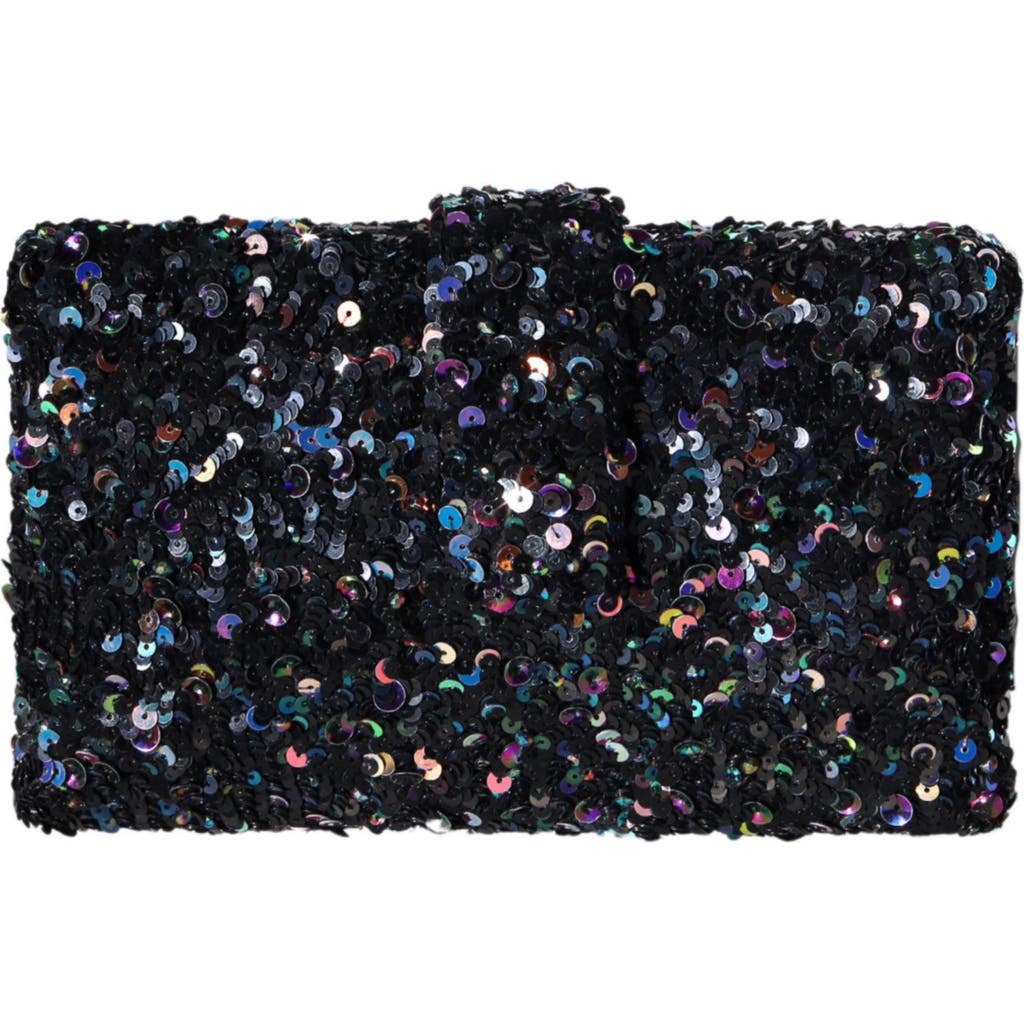 Simitri Garnet Kitsch Clutch In Black